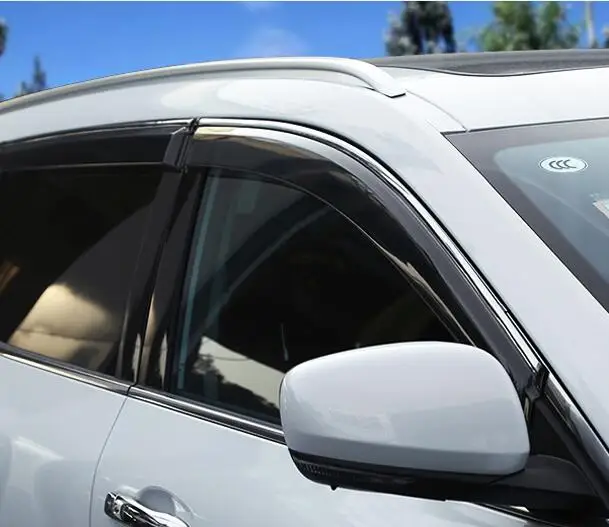 4 шт. авто аксессуары оконный козырек тенты Защита от солнца и дождя дефлектор