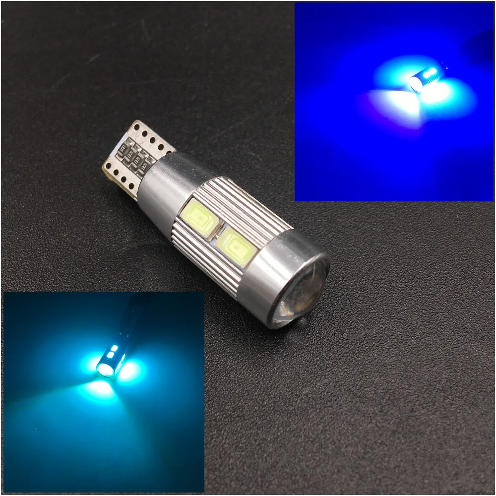10 шт. T10 501 194 W5W 5630 Светодиодный SMD автомобиля HID Canbus Error Free Клин светильник двери