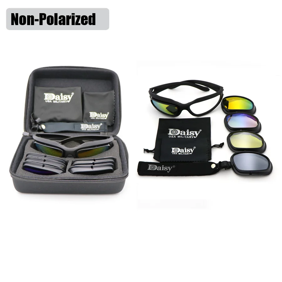 Дейзи C5 Поляризованные Армии Очки мужская Военная Тактическая Игра Буря в