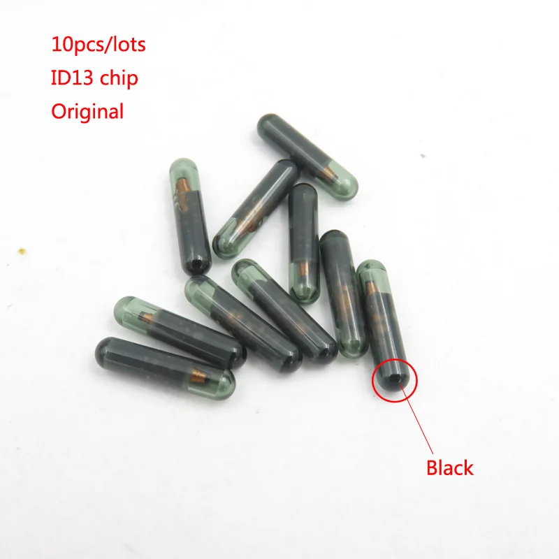 

10PCS/LOTS ID13 TRANSPONDER CHIP ORIGINAL CAR KEY CHIP FOR HONDA KEY UNLOCKED ID13 GLASS CHIP