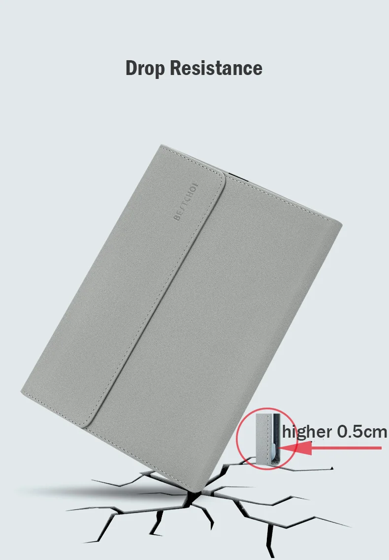 Чехол для планшета для microsoft Surface Go Pro с 6 углами, чехол-подставка для Surface Pro 7 5 4, чехол для женщин и мужчин, сумка для ноутбука
