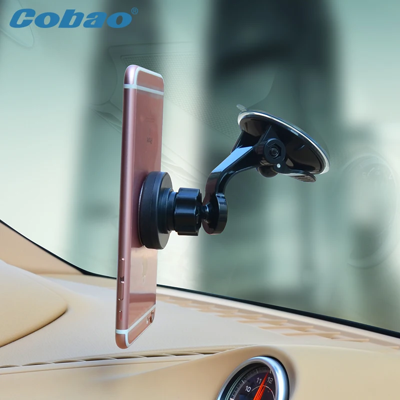 Cobao Универсальный Автомобильный магнитный держатель на лобовое стекло для