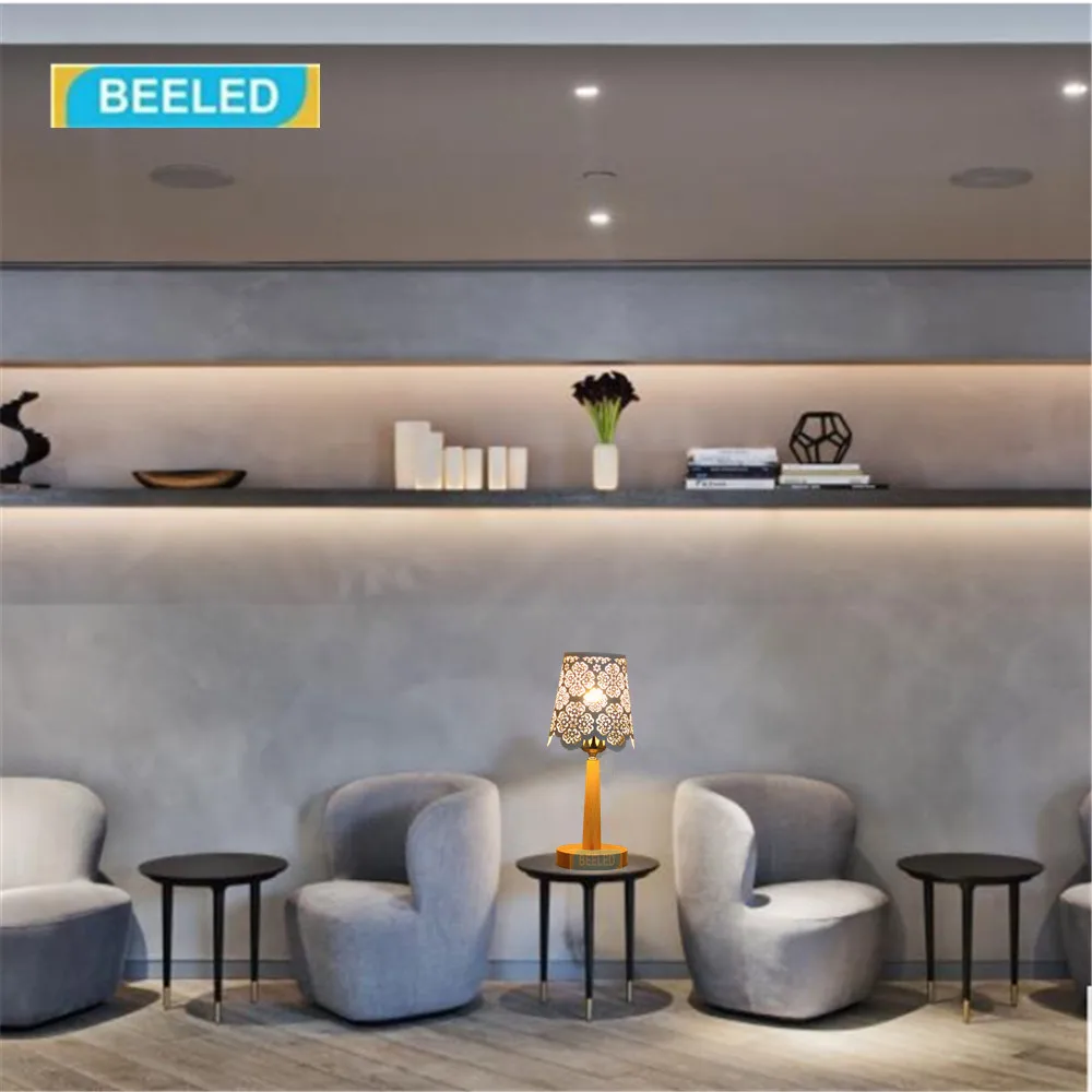 Настольные лампы для спальни ночник Белый Абажур Настольная лампа гостиной