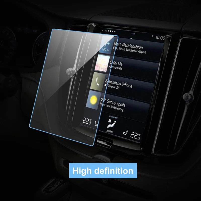 Для Volvo V90 XC90 S90 XC60 2018 2019 автомобиля GPS навигации Экран защитное закаленное Стекло