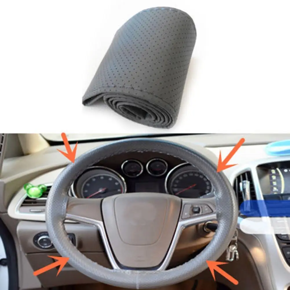 Чехол на руль автомобиля сделай сам оплетка из искусственной кожи серого цвета с