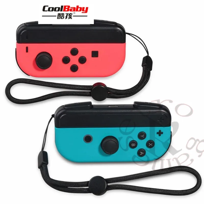 Портативный мини-контроллер с ручкой износостойкое зарядное устройство Joy-Con с 2 usb зарядными кабелями для переключателя Joy-con