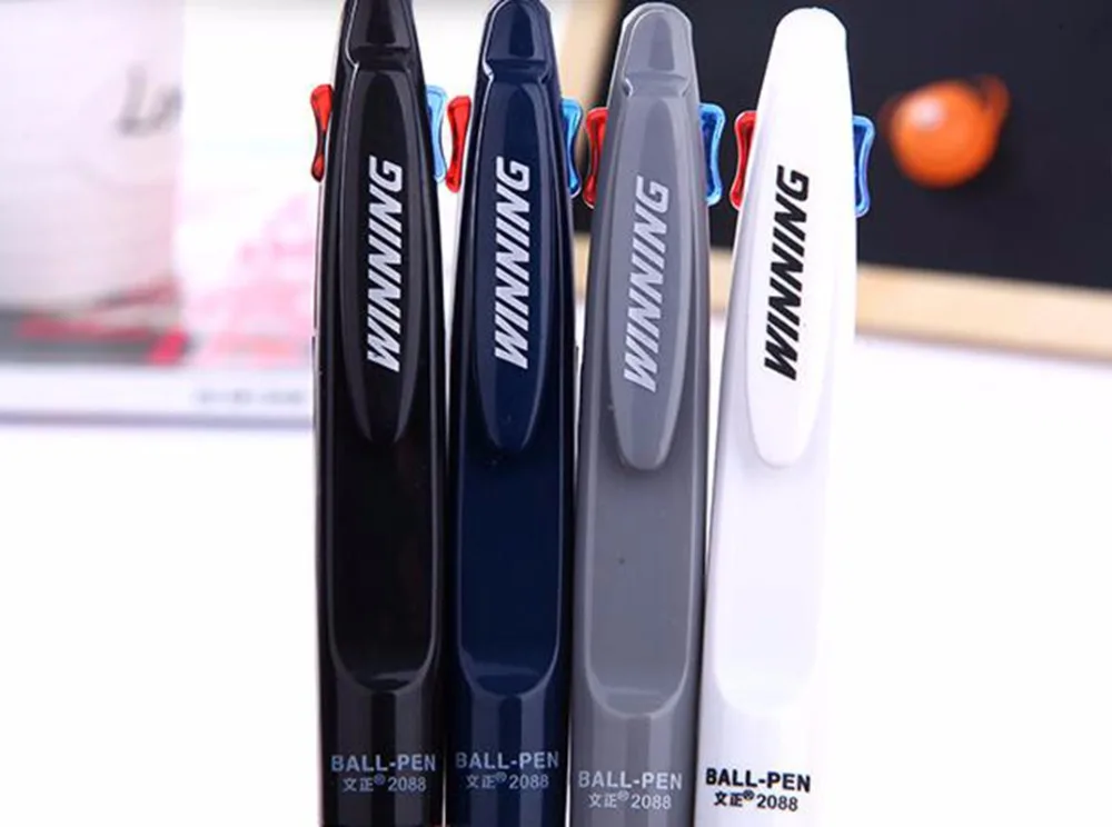 6 шт./компл. синяя и красная двойная чернильная цветная офисная Шариковая ручка