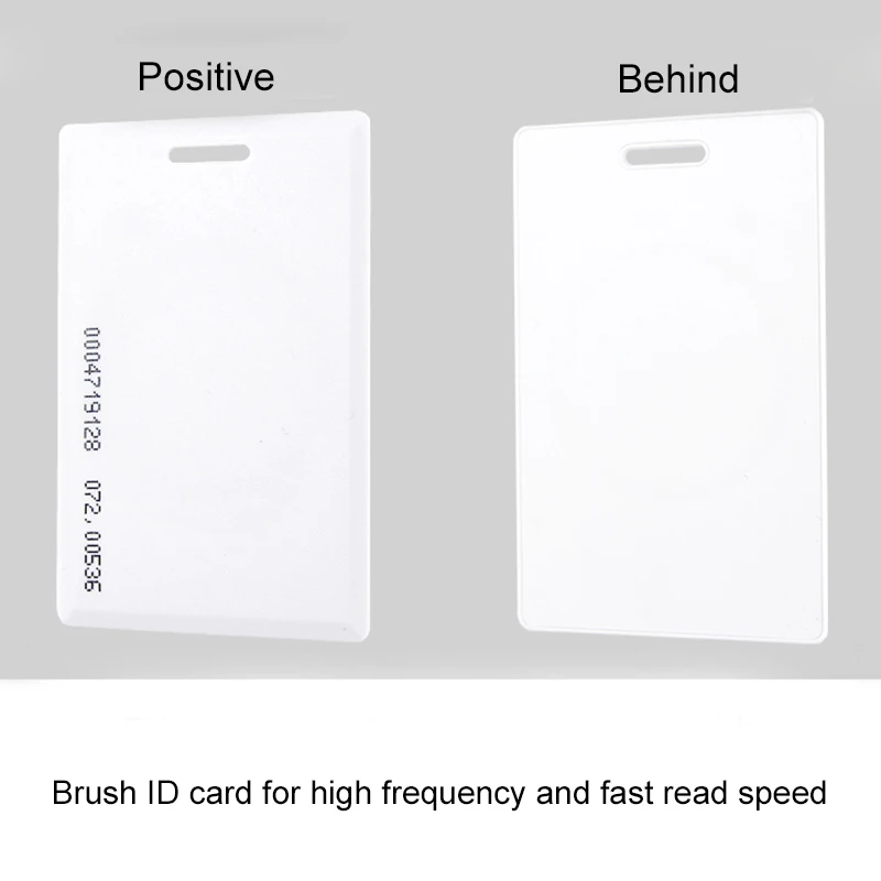 Eseye 10 шт. EM4100 Tk4100 125 кГц карта контроля доступа RFID 1.8мм метка смарт карты наклейка