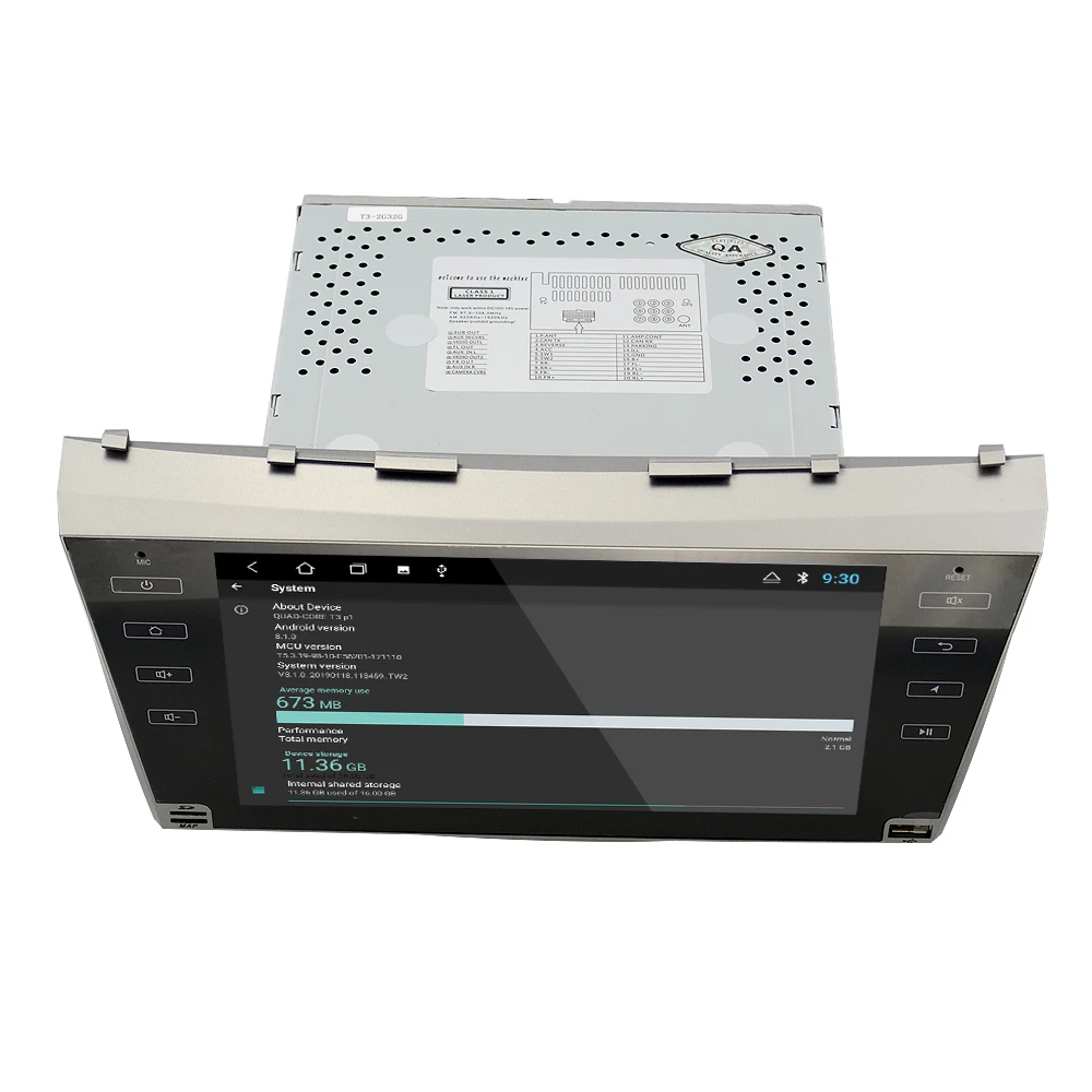 EKIY 9 ''IPS 2 Din Android 8 1 автомобильный мультимедийный плеер для TOYOTA CAMRY 2006-2011 Стерео