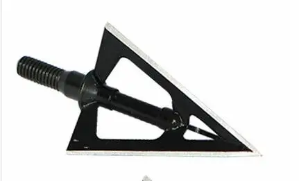 12 pcs 100 зерно стрельба из лука наконечники стрелы точка телфлон обработка поверхности широкоугольная стрелка головка 3 лезвия Соединение изогнутый лук слепой и дерево - Цвет: 12 pcs