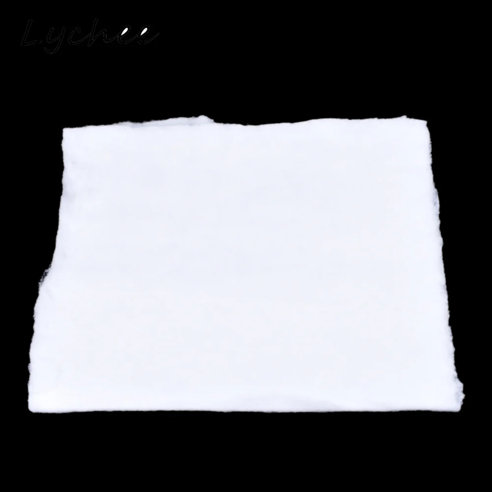 Lychee 50*100 см 5 мм однотонная хлопковая подкладка ткань для портного DIY ручной работы лосткутное одеяло ткань