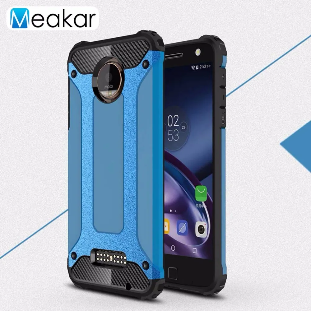 Противоударный чехол-броня Coque 5.5For Motorola Moto Z чехол для lenovo телефона чехол-лента на