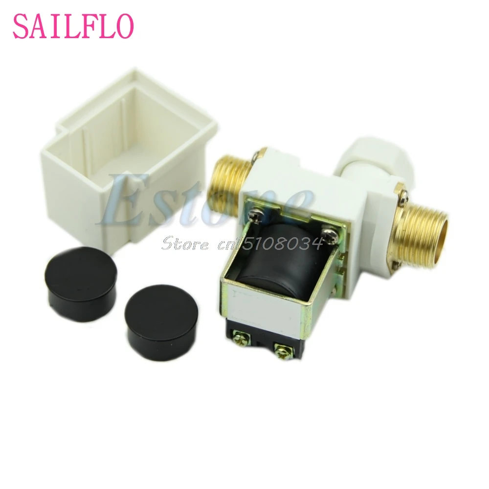 N/C DC 12V 0 0.8MPa 1/2 &quotЭлектрический Соленоидный клапан для воды воздуха Новый S08