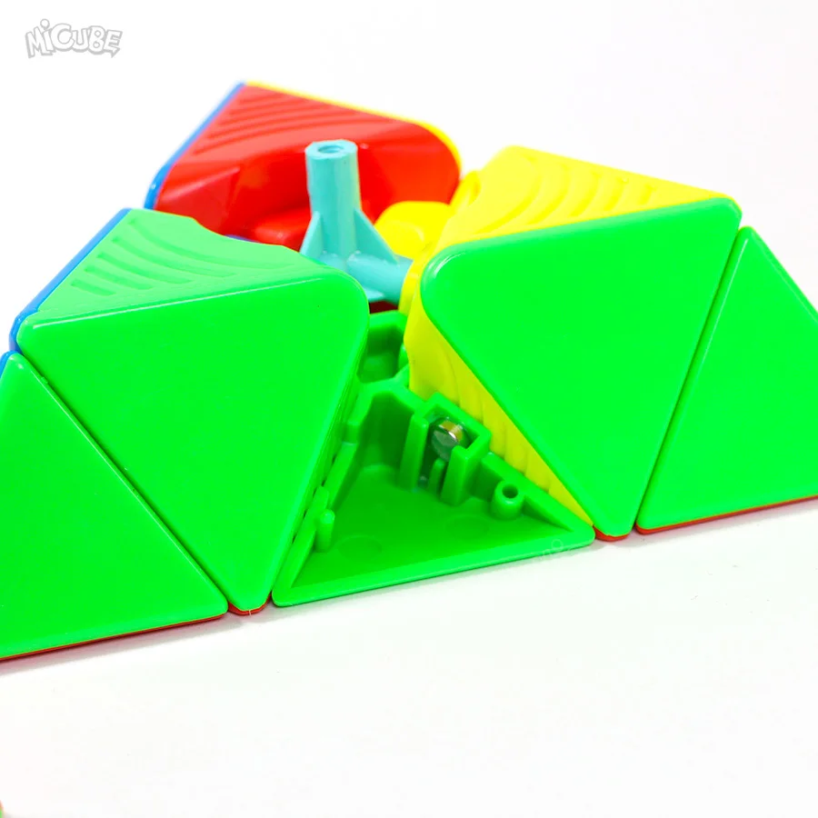 Yongjun Yulong M Магнитный куб Магическая Пирамида Pyraminxcube магический скоростной головоломка без наклеек игрушки для детей Cubo Magico