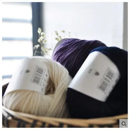 50 г/шар 100% шерсть мериноса грубая пряжа сотканный из шерсти вручную вязаный