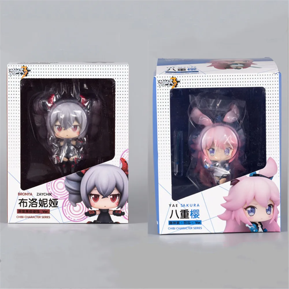 Экшн фигурка Honkai Impact 3 Yae Sakura Bronya Zaychik детская игрушка с нулевой эрозией кукла Figma