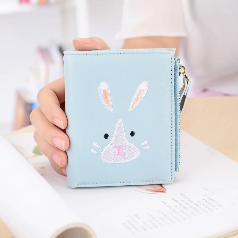 Dudini ms. короткие деньги кошелек женский милый мультфильм держатель для карт