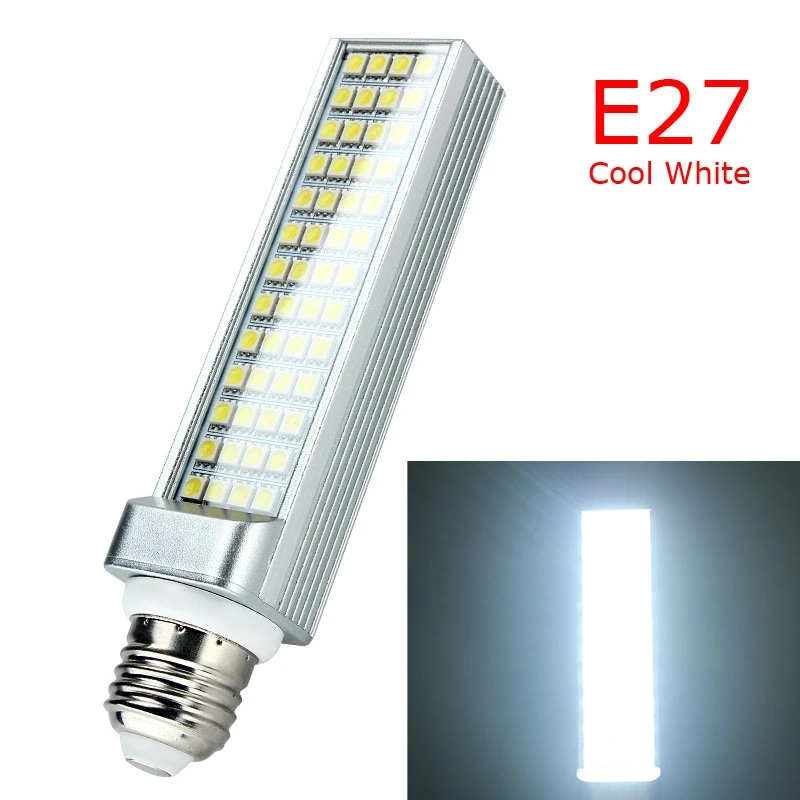 10 12 Вт E27 Холодный белый 52 LED 5050 SMD потолочный Точечный светильник лампа