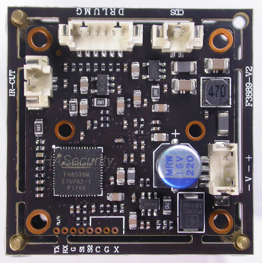 AHD 4MP 1/3 &quotOmniVision OV4689 CMOS датчик изображения FH8538 CCTV модуль камеры PCB плата + OSD кабель