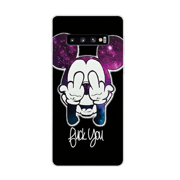 43 Чехол для телефона для samsung Galaxy S10 чехол S10Plus Силиконовый ТПУ чехол для телефона S10 чехол для samsung S10 Plus G975F S 10 чехол - Цвет: 43
