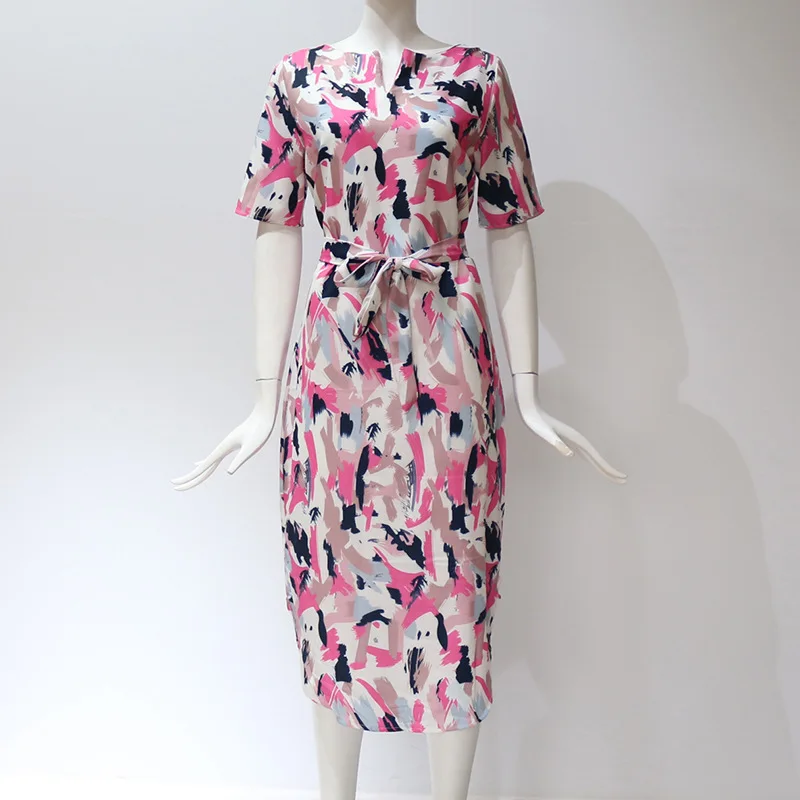 Женское летнее платье повседневное Пляжное Платье макси с v образным вырезом и