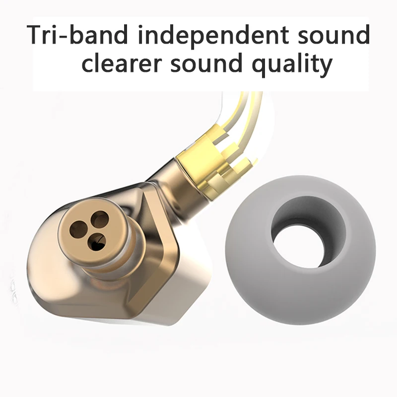 SENFER DT8 2DD + 2BA гибридные наушники с ушным вкладышем стерео гарнитура сменный кабель