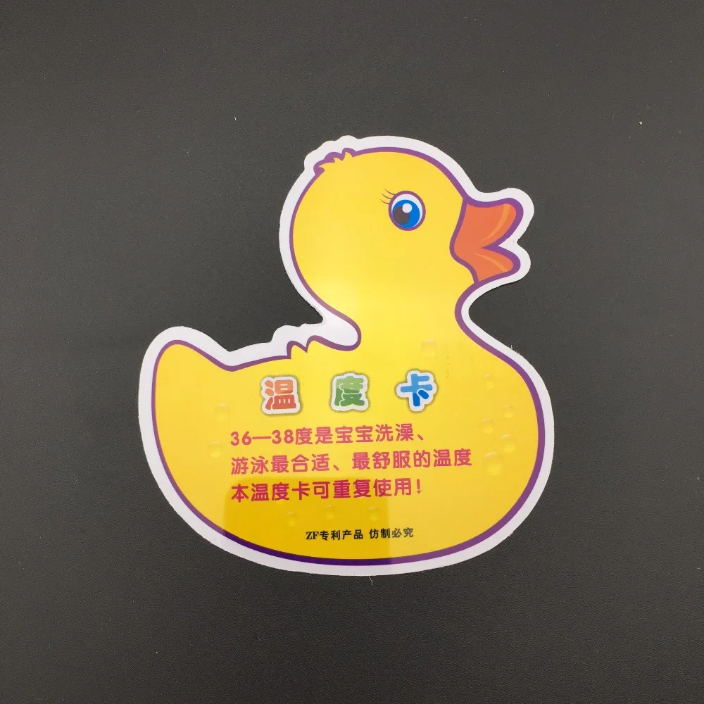 5 шт./лот детские плавательный душ Температура воды тестирования карты термометр