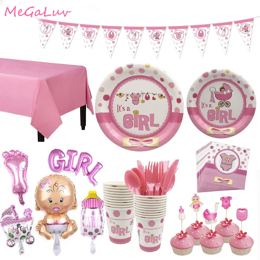 1 набор десертные тарелки для девочек и мальчиков|Одноразовая посуда вечеринок| |