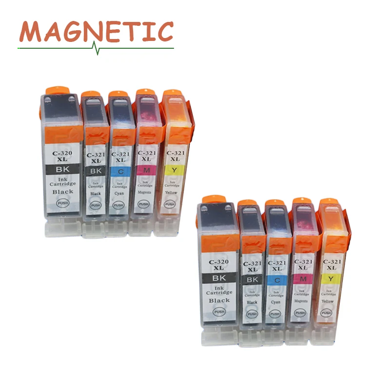 10PK Ink Cartridges BCI-320 BCI320 320 for CANON PIXUS (Japan) MP540 MP620 ip3600 ip4600 MP630 MP980 MX860 MX870 | Компьютеры и офис