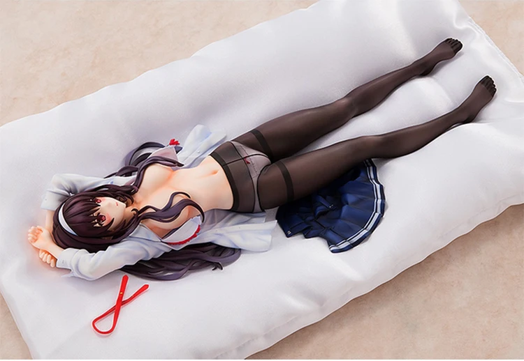 Аниме Saekano: Как поднять скучную подругу Utaha Kasumigaoka наволочка. ПВХ фигурка девушки