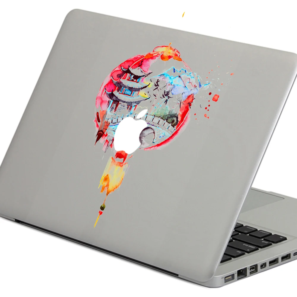 Виниловая наклейка сделай сам в стиле старого здания стикер для ноутбука macbook Pro