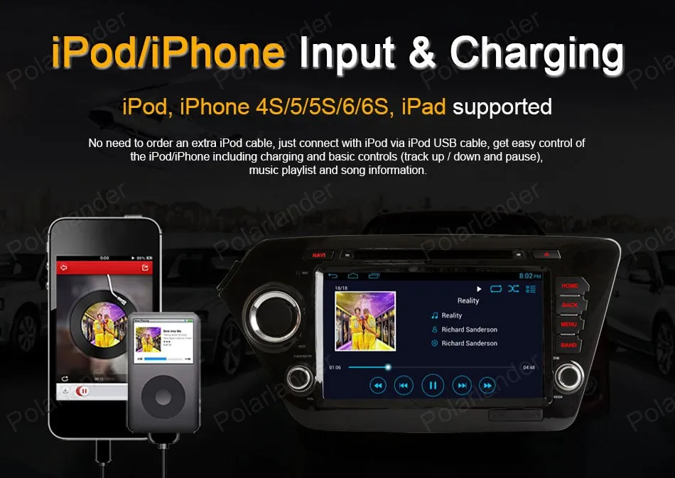 Автомобильный dvd-плеер 2Din 8 дюймов Android 4 gps для Kia k2 RIO 2010-2015 Wi-Fi 3G BT RDS 1024*600 радио 16 Гб
