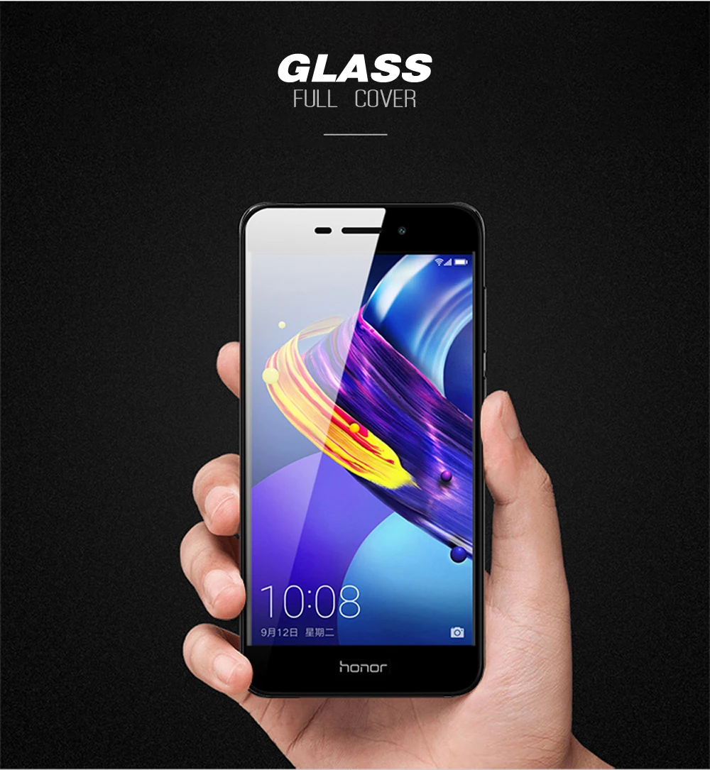 LECAYEE для Honor 6C Pro HD полное покрытие экрана протектор для huawei Honor 6C Pro защитная пленка из закаленного стекла Взрывозащищенная