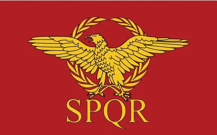 B Ионин 90*150 см SPQR Римская империя Сенат и люди Рима флаг - Цвет: B
