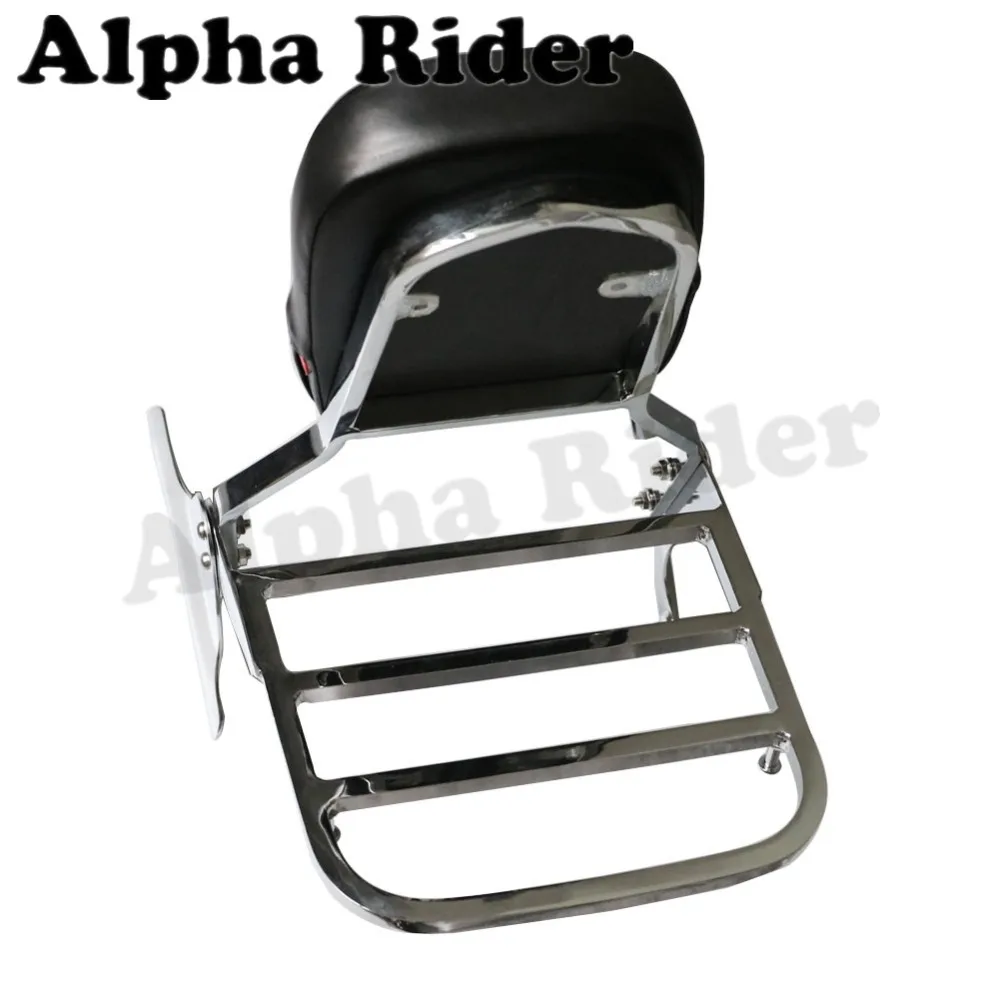 Для Honda Shadow VT 400 750 VT400 VT750 98-03 задняя багажная полка Поддержка держатель седельная сумка багажная полка кронштейна съемная спинка