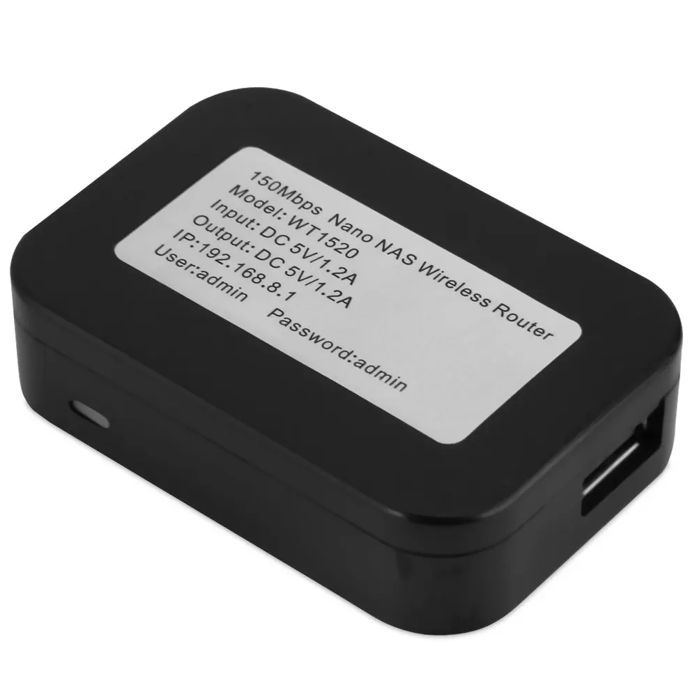 Оригинал NEXX Беспроводной Маршрутизатор WT1520F Портативный Мини NAS Reapeater AP 150 Мбит USB