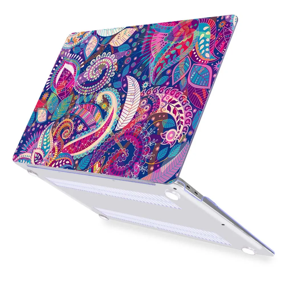 A090 Чехол для ноутбука Redlai цвета кристально чистый для Macbook Pro 13,3 15,4 retina Air 13 дюймов A1932 для Macbook Pro 13 16 Touch bar - Цвет: A090