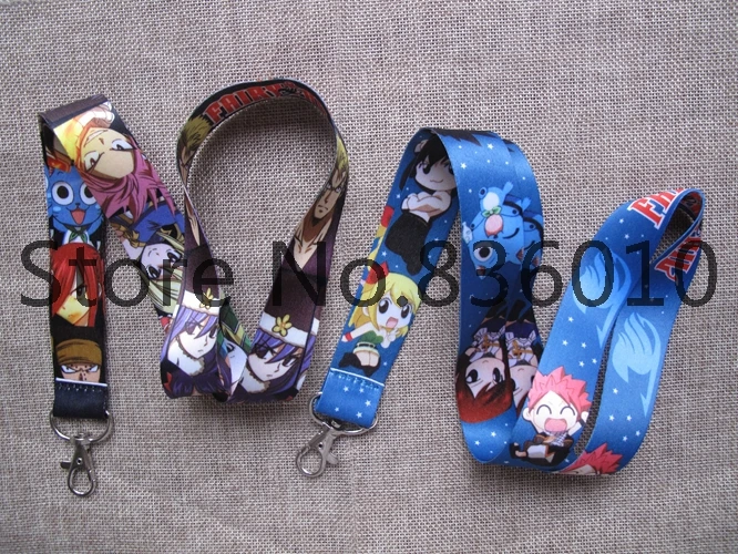 Горячая распродажа! 10 шт. японские аниме сказочный хвост брелки для мобильных