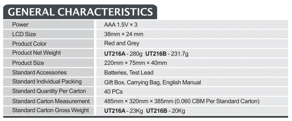 UNI-T UT216B ЖК-дисплей Дисплей 600A True RMS Цифровые токоизмерительные Клещи Авто Диапазон w/бесконтактная проверка напряжения переменного V.F.C. И Частота, AC/DC тестер переменного тока напряжения