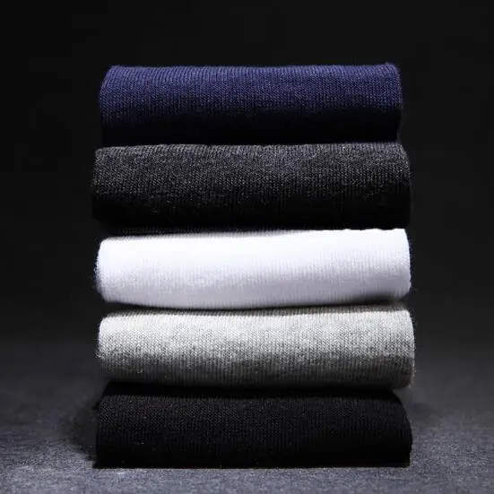 Носки мужские повседневные однотонные 10 шт. =(5 пар) 2019|mens long socks|cotton socksquality socks |