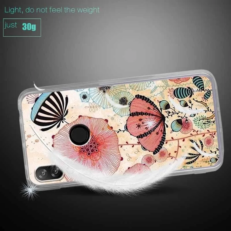 DOOGEE N10 case cover luxury painted back silicone Doogee coque tpu shockproof 5.84&quot |