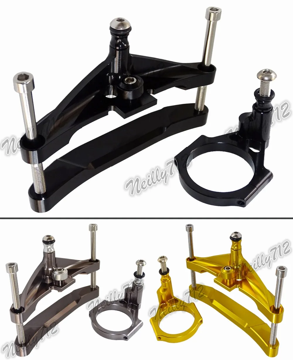 Продажа Мотоцикл CNC алюминиевый рулевой Стабилизатор демпфер Монтажный