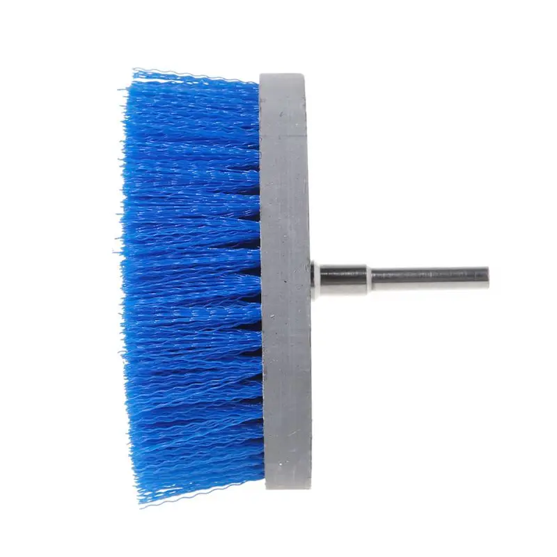 

100mm Electric Drill Powered Scrub Heavy Duty Cleaner Brush For Cleaning Carpet Sofa Wooden Furniture Black/Blue/White