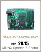 Xilinx Spartan6 fpga макетная плата XC6SLX9 256Mb SDRAM FLASH SD карта камера VGA