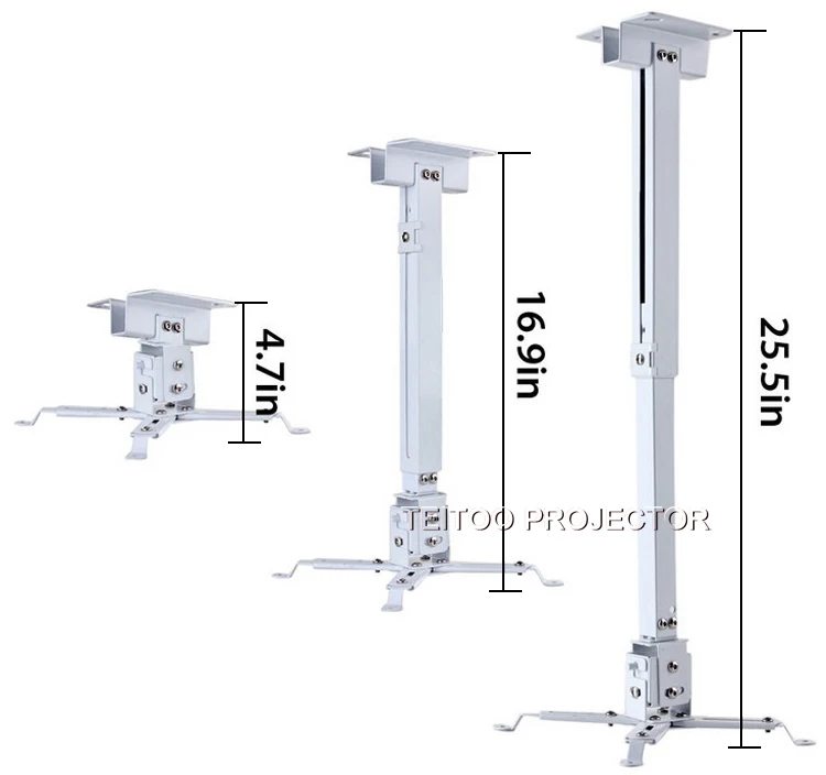 Высококачественный алюминиевый универсальный выдвижной видео проектор