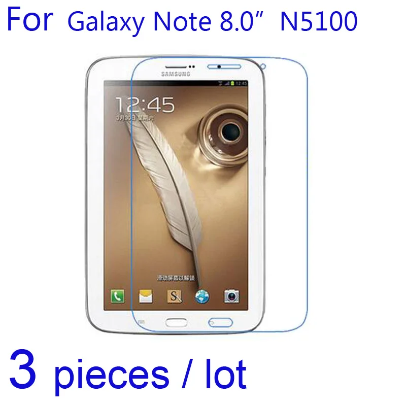 3 шт. защитные пленки для Samsung Galaxy Note 10 1 2014 P600/Note 8 0 N5100|Защитные стёкла и плёнки