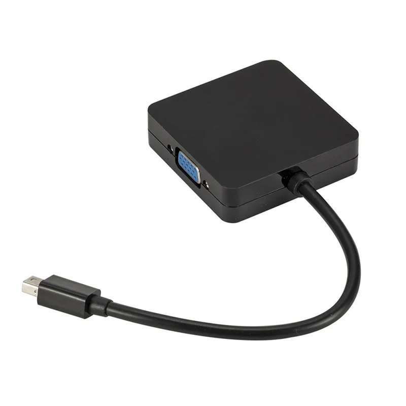3 в 1 Мини DP DisplayPort к HDMI/DVI/VGA 1080p HD видео аудио конвертер для Mac FD|Кабели VGA| |