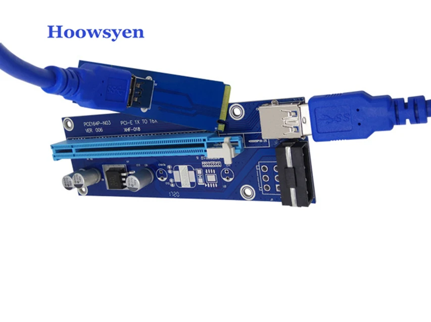 Добыча pci e адаптер m2 порт PCIe NGFF x16 слот для карт адаптера Видеокарты BTC шахтер|pci-e