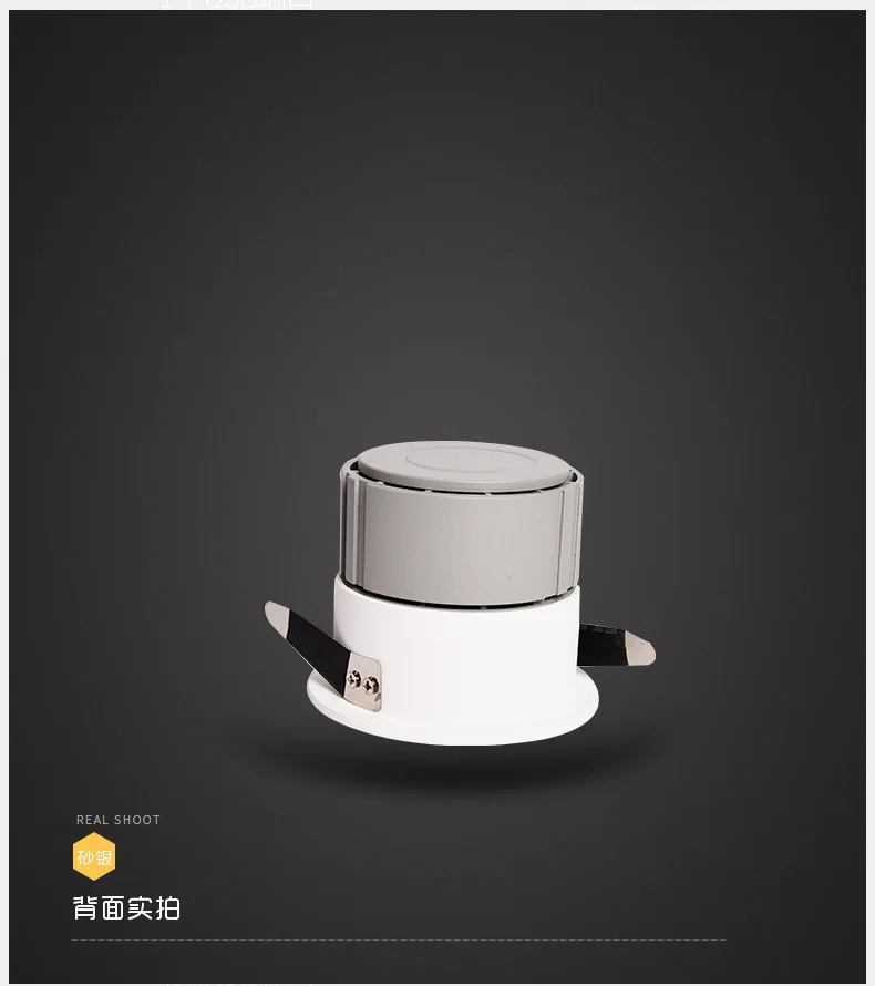 12 шт. 7 Вт 12 Вт 20 Вт 30 Вт Диммируемый светодиодный Cree Cob светильник Ac85-265v точечные светильники, встроенные для гостиной золотой черный серебристый