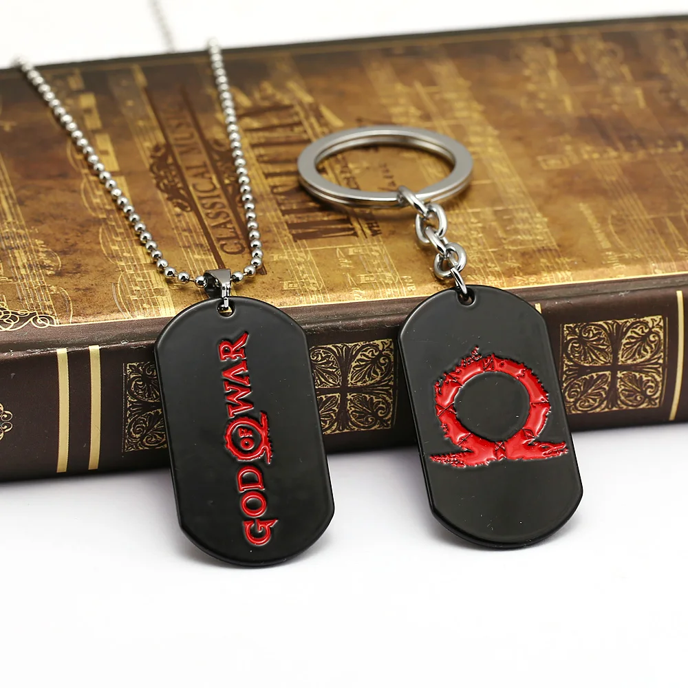 Брелок для ключей XOWSHINE ювелирное изделие с надписью God of War 4 массивное ожерелье